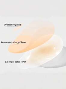 1/2 Pairs Women's Silicone Breast Pads: Ultra-Thin Solid Silicone Lifting Pads, Invisible And Seamless, Enhancing Sexy Curves - Multicolor - View 6