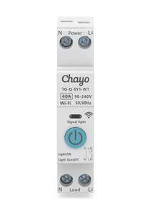 TONGOU 1pc Tuya WiFi Smart Switch Circuit Breaker, Wireless Phone Remote Control Rail Switch, 4 Timer Modes Function, Suitable For Home Appliances, Ideal For Smart Home - White - View 12
