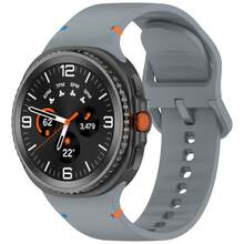 1 buah Tali Silikon Kompatibel dengan Galaxy Watch 8/8 Classic Strap Sport Smart Wristbands untuk Galaxy Watch Ultra 2 Lebar 20mm 22mm - 22mm - View 19