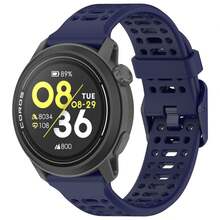 22MM Breathable Perforated Silicone Watch Band Compatible With COROS PACE3 Smartwatch, Watch 5 Active /Lite, Galaxy Watch3 45MM 46mm, Gear S3 Classic, Watch GT3 46MM, Watch3 Pro, Watch GT2 Pro Universal - 22mm - View 18