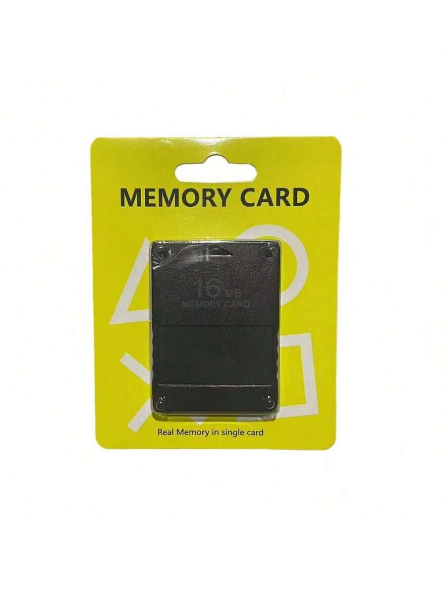 PS2 Memory 16MB – Save Card For PlayStation 2 Compatible With All Models - 查看 1