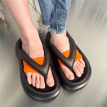 3 Pairs Random Color Women's Invisible Split Toe Half Palm Socks For Flip Flops, Thin Summer Half Foot High Heel Toe Socks - Multicolor - View 4