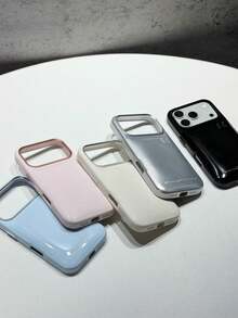 [Popular Item]2026 New Arrival Plain PU Leather Glossy Finish Metal Frame Large Screen Camera Protection Shockproof Smartphone Case Compatible With IPhone 17 Pro Max/17 Pro/17/16 Pro Max/16 Pro/16/15/15 Pro/15 Pro Max/14/14 Pro/14 Pro Max/13/13 Pro/13 Pro Max. Minimalist, Suitable For Men And Women, High-Quality And Luxurious, Phone Cover, Drop Protection, Scratch Protection, Gift. - Lime Green - View 8