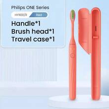 Philips Smart Electric Toothbrush 30s Reminder And 2 Min Timer,90 Days Battery Life,IPX7 Waterproof, 1 Handle+1 Brush Head+1 Travel Case (AAA Battery Power Supply) - Multicolor - View 12