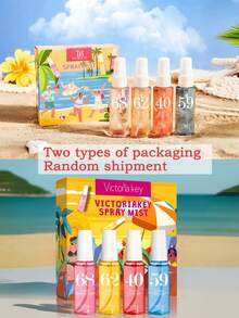1/4/5 Bottles 10ml/40ml Brazil Beach Fragrance Spray, Gourmet Air Freshener, Designed To Refresh Indoor And Outdoor Air With Long-Lasting Scent. Blending Pistachio, Caramel, Elegant Floral, Fruity And Marine Notes, Perfect For Dates, Parties And Home Use, Suitable For Wardrobes, Bedrooms, Living Rooms, Halloween, Christmas, Valentine's Day, Summer Beach Trips, Home Decor - A - View 10