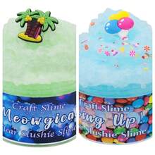 100ml Colorful Clay Rice Grain Slime Foaming Glue Educational Stress Relief Crystal Clay Kids Toy, Transparent Crystal Clay Educational Fun DIY Colorful Clay, Suitable For Party, Gathering, Birthday, Back To School Gift, Birthday Gift, Party Favor, Teenagers, Children Slime Toy, Christmas Gift, Thanksgiving, Christmas Stocking Filler, Classmates, Family And Friends Gift, Holiday Party Favor, Easter Gift - Multicolor - View 15