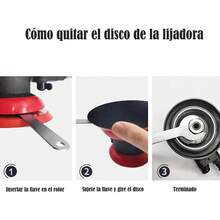 TUOMO 6" Pneumatic Random Orbital Sander With Speed Control And 13500 Rpm - Pink - View 4