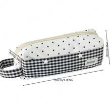 1pc Pencil Pouch, Large Capacity Highly Attractive Portable Stationery Box, Desk Organizer Bag, Multi-Function Pencil Case, Back To School Gift, Student Gift, Suitable For School And Office Use, Personalized Desktop Pencil Bag - Single Piece - View 5
