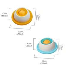 2-In-1 Pet Licking Bowl Set With Slow Feeder Ball, Non-Slip Interactive Wet Food Feeder For Cats And Dogs, Promotes Dental Health And Energy Consumption, Ideal For Multi-Pet Households - 200ml - View 8