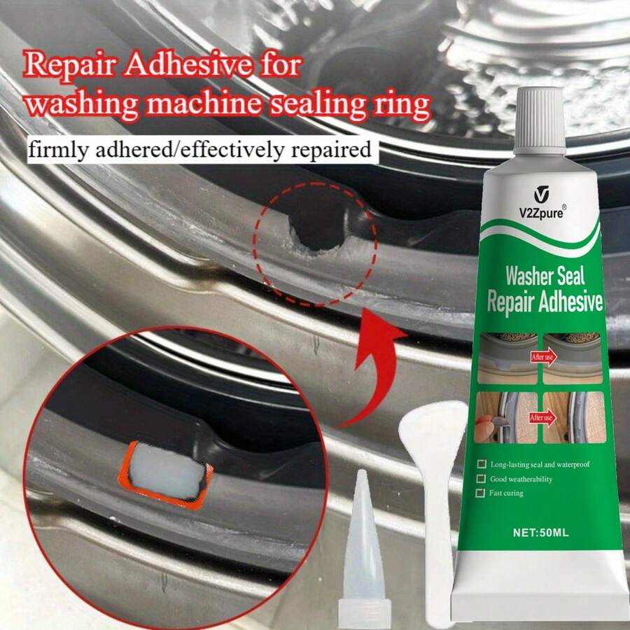 Washing Machine Sealing Ring Repair Glue, Refrigerator Seal Strip Adhesive, Door Frame Gasket Repair Rubber Ring Repair Car Refrigerator Sealing Strip Strong Glue Multi - Purpose Washer Seal Repair Adhesive