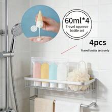 4-Pack Portable 60ml Water-Based Lotion Bottles, Travel Size, Leak-Proof, Suitable For Filling Lotion - A - View 6