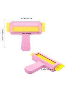 1/2 piezas Herramienta de repujado de papel ondulado, herramienta pequeña para plegar papel, adecuada para manualidades hechas a mano, cartulina y decoración de álbumes de recortes, con adhesivo de doble cara - multicolor - Ver 10