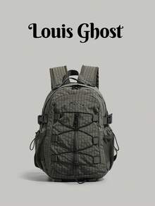 Lightweight Backpack, Perfect Balance Between Urban Commute And Outdoor Hiking, Multi-Pocket Functional Design, Versatile Backpack. Spacious Main Compartment Can Easily Accommodate Laptop And Daily Essentials; Front Equipped With Convenient Zipper Pocket For Storing Phone, Keys And Other Small Items. Whether For Daily Commute, Campus Classes, Weekend Outings Or Short-Distance Hiking, This Backpack Combining Aesthetics And Functionality Can Be Your Reliable Assistant. - Multicolor - View 9