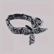 1PC Women's Outdoor Sports Headband, Absorbent Ice Scarf, Multifunctional Printed Headband - Multicolor - View 17