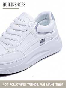 New Arrival Ladies' Casual Sports Shoes, Fashionable & Versatile White Sneakers For Women Labor, Local Shipping In The United States - 灰色 - 查看 6