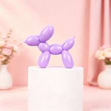 1pc Balloon Dog, For Birthday Cake And Home Decor, Bookshelf, TV Bar Cabinet, Table Decoration, Table Centerpiece, Christmas Valentine's Day New Year Decoration - A - View 10