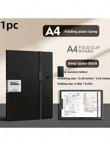 A5/A4 High Aesthetic Clipboard, Multi-Functional Office Folder, Foldable Folder Board, Portable Design, Perfect For Office, Study, Drawing, Back To School And More. (Multiple Options Available),Back To School - Multicolor - View 17
