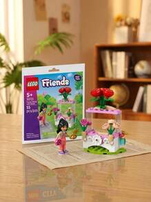LEGO Friends Flower Stand With Roses Kids 5Years+ 30721 - Multicolor - View 1