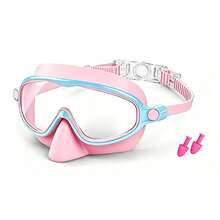 1/2 Packs Kids Swimming Goggles With Nose Clip, Suitable For Children Aged 3 To 14, Wide Field Of View, Anti-Fog, UV Protection, First Day Of School - Multicolor - View 14