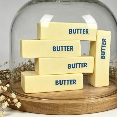 1/2pcs Butter Sticks Squeeze Toys, Fingertip Sensory Toys, Cloud-Like Soft Sensory Toys, Suitable For Children's Party Gifts, Halloween, Easter And Christmas Sock Filling Small Gifts In Random Styles