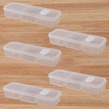 5pcs Airtight Food Storage Box, Meal Prep Containers - Multi-Compartment Reusable Lunch Box For Fridge, Home, Kitchen, School, Work And Travel. Food Container, Snack Container, Adult Portion Control Lunch Box, Lunch Bento Box, Fruit Serving Tray. - View 11