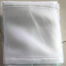 AIBOYING 2-Piece Solid Color Baby Bumper Guard, Multi-Color Breathable Mesh Crib Bedding Suitable For 4 Panels, Baby Shower Home Decor Gift, Children's Room Decoration, Children's Bedding Accessories - White - View 5