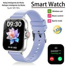 1pc Unisex High-Definition Touch Screen Comfortable Silicone Strap Smartwatch With Message Notification, Fitness Tracker, Calorie & Distance Tracking, Music Control, Remote Camera, Compatible With Smartphone, World Cup Party Sports Style - 彩色 - 查看 11