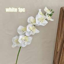 1/6pcs Artificial Orchid Flowers, Large Vivid Phalaenopsis Orchid Flower Stems, Classic Style Artificial Orchid Branches, Decorative Silk Phalaenopsis Flowers, Ideal For Home Decor, Weddings, Halloween And Thanksgiving - Phalaenopsis Orchid - View 17