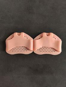 Honeycomb Women Breathable Toe Leg Warmers To Prevent Friction Sweat-Wicking Anti-Slip Insoles For Office Lady Dancers And Commuters Invisible Half-Toe Leg Forefoot Pads Ideal For Outdoor Walk Wedding Party Daily Wear - Multicolor - View 12