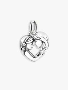 1 Peça Pingente Minimalista Único de Prata Esterlina 925 com Flor de Primavera e Coelho Mãe, Pingente DIY, Joia Requintada, Presente Adequado para Mulheres ou Homens - juntar - Visão 15