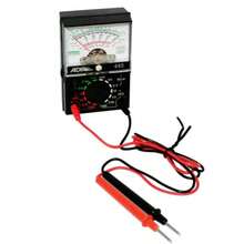 Adir 445 Analog Multimeter - 5 Function Electrical Tester - School And Workshop Instrument With Color Scales - Black - View 1