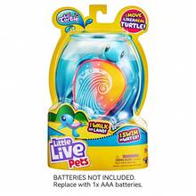 Moose Little Live Pets Rip Swirl Turtle, Hewan Peliharaan Interaktif yang Mengapung di Air dan Bergerak di Darat Seperti Hewan Asli, Mainan untuk Anak Laki-laki dan Perempuan Mulai Usia 5 Tahun, Terkenal - Rip Swirl Turtle - View 10