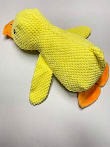 1pc Dog Squeaky Toy, Duck With Squeaker, Durable Chew Toy For Pets Who Love To Chew, Interactive Duck Comfort Toy, Suitable For Puppy Teething, Machine Washable Pet Toy, Dog Toy Companion Duck, Durable Chew Squeak Boredom Relief Toy For Small And Medium Dogs - Multicolor - View 12