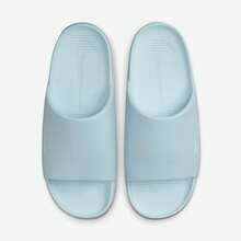 Nike Calm Comfortable Lightweight Anti-Slip And Abrasion-Resistant Slip-On Sandals, Women's, Blue - Baby Blue - View 3