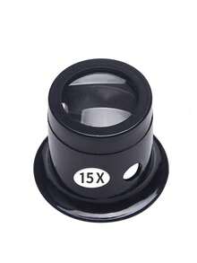 Kaca Pembesar Saku 10/15X dengan Pelindung Mata, Kaca Pembesar Optik untuk Perbaikan Perhiasan dan Jam Tangan, Desain Ergonomis, Ikat Kepala yang Dapat Diatur, Kaca Pembesar Genggam Portabel untuk Inspeksi Presisi dan Pembuatan Perhiasan, Finishing Logam yang Elegan - Berbagai gaya - View 12