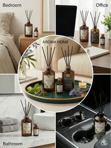 1 Set 200ml Black Bottle Air Freshener, Suitable For Indoor And Outdoor Use, Multi-Layered Flirty Spray, Fruity And Floral Blend, Long-Lasting Natural Fresh And Charming Fragrance, Suitable For Toilet And Bathroom, Flameless Aromatherapy - Multi-fragrance - View 11