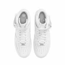 Nike Air Force 1 '07, Comfortable, Versatile, Durable, And Slip-Resistant Mid-Top Sneakers For Men, Pure White. - White - View 6