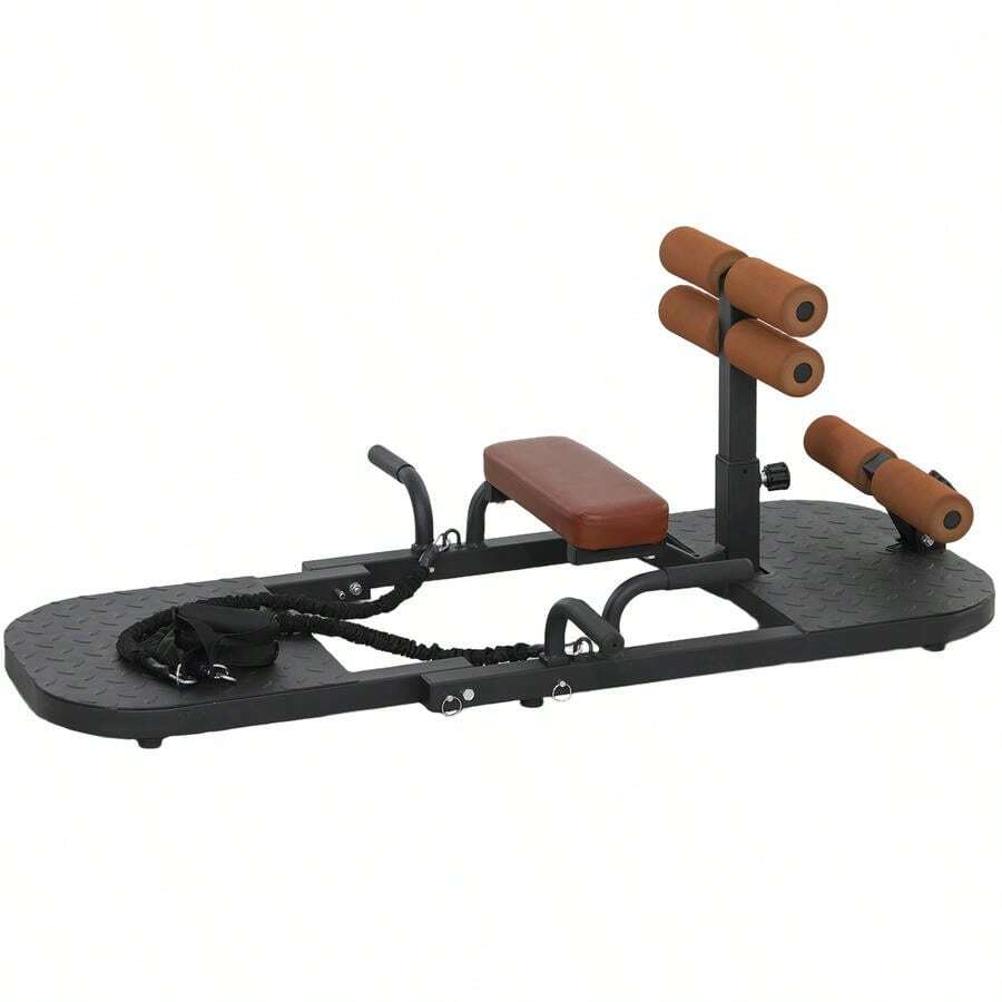 Foldable  Squat Machine, Hip Thrust Machine With Push Up Stand, Multipurpose Glute Workout Equipment-XY446133 - A91-381V00BK - View 1
