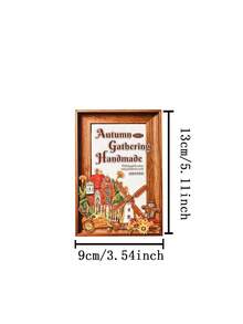1 Pack 30pcs Vintage Autumn Farm Stickers For Planner DIY Collage Decoration Scrapbook Journal - Picking Autumn Handmade - View 2