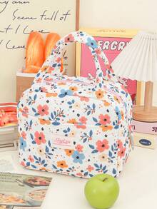 1pc Ins-Style Insulated Lunch Bag For Women, Multi-Functional Storage Bag, A Must-Have For Travel And Picnics, Large Capacity, Compact And Portable, Suitable For Office, Travel, Picnics, School And Other Occasions. - Multicolor - View 10