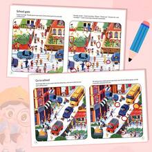 Picture Comparison Challenge Book - Find The Differences Puzzle, Exquisite Illustrations, Cultivate Concentration, Patience And Logical Thinking Ability - Spot the Difference - View 7