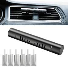 Car Aromatherapy Diffuser, Car Aromatherapy Diffuser Air Vent Clip, Suitable For Essential Oils, Universal Car Fragrance Decoration Accessory Gift (6pcs Reed Diffuser Sticks) - 1PCS+6 Sticks - 查看 1