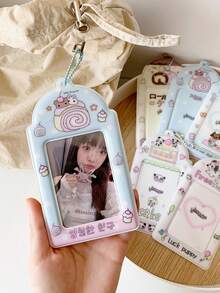 1 PC 3-Inch Pendant, Star Chasing Small Card Storage, Compact Card Holder, 3-Inch, Back To School, First Day Of School - Multicolor - View 6