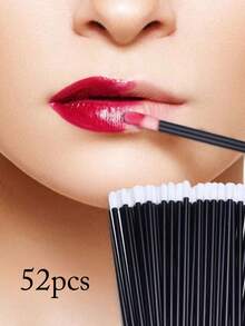 JINSHEE202 Lipstick Applicator, Multi-Function Lipstick Brush For Even Application, Facial Makeup Detail Brush, Lipstick And Lip Gloss Applicator, No-Shed Makeup Brush, Portable Travel Essential Makeup Tool - Black - View 10