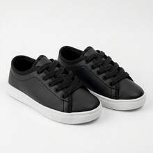 KIT 2 Tenis De Menino Básico | + Economia e Praticidade em um Só Kit Com Estilo | LEVE 2 PARES! - Preto Cs + Preto Cs - Visão 7