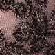 Chocolate Brown Floral Pattern