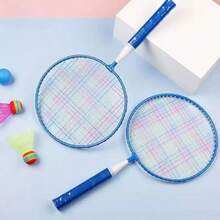 XISIYUJZ 1pc Badminton Racket Set, Indoor/Outdoor Interactive Sports Game, Random Color Shuttlecock - Multicolor - View 5