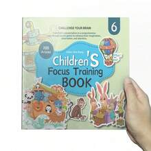 Children's Focus Games Activities - Picture Reading, Web Searching, Matching Games, Simple Word Tasks And Visual Story Scene Activities, Enhancing Focus And Observation Skills Back To School - 閱讀遊戲 - 查看 7