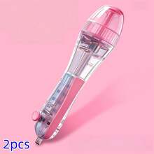 2pcs 3D Pixel Art Bead Pens, 2.6mm Tip, Automatic Mechanical Design, Ergonomic Handle, Comfortable And Practical, Transparent Design For Enhanced Visibility - Multicolor - View 13