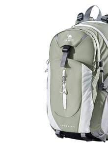CAMEL CROWN Large Capacity Lightweight Outdoor Hiking Backpack, Professional Mountaineering & Hiking Gear Backpack, Suitable For Climbing, Sports & Travel - Gray Bean Green - View 3